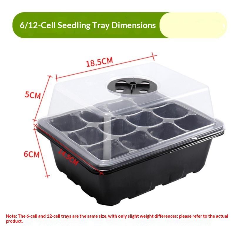 【MA】6/12-Cell Home Seed Starte - Humidity Dome Kit ulasan dan harga