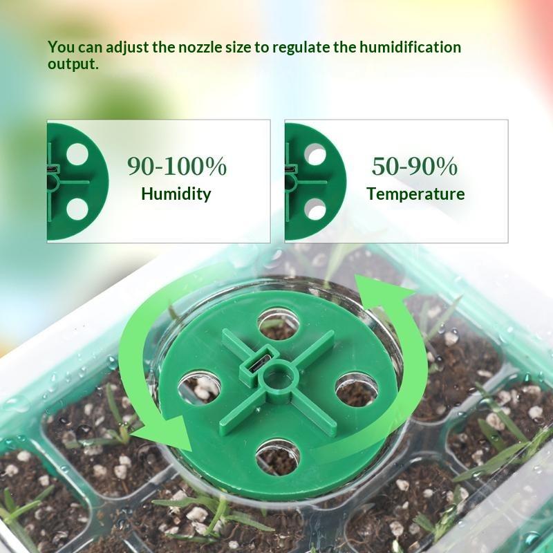 【MA】6/12-Cell Home Seed Starte - Humidity Dome Kit ulasan dan harga