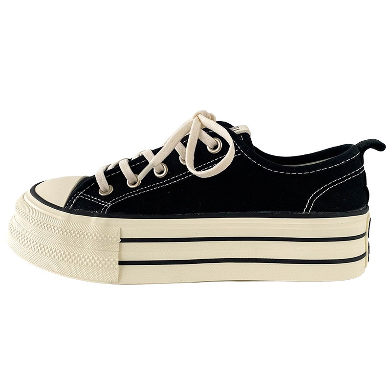 Thick Bottom Canvas Shoes Wome - Cutting Board Foam ulasan dan harga